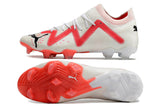 Chuteira Campo Puma Future Ultimate Fg Branca e Rosa Breakthrought - Pack