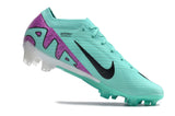 Chuteira Campo Nike Air Zoom Mercurial Vapor 15 Elite Fg Verde e Roxa Peak Ready - Pack