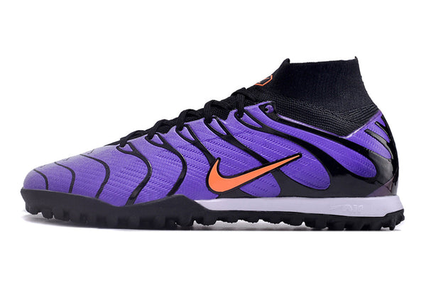 Chuteira Society Nike Air Zoom Mercurial Superfly 9 Elite Tf Roxa Air Max - Tn