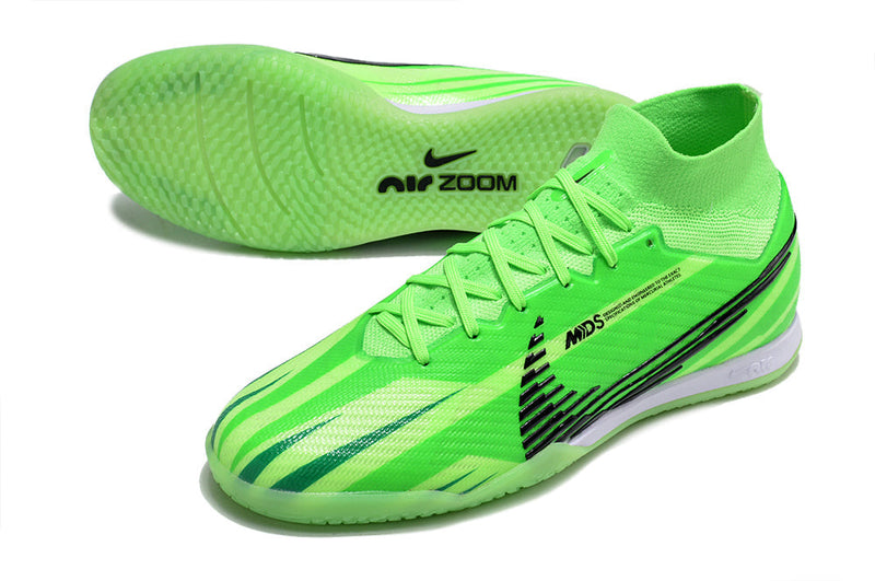 Chuteira Futsal Nike Air Zoom Mercurial Superfly 9 Elite Ic Verde Dream Speed - 8