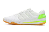 Chuteira Futsal Adidas Top Sala Ic Branca e - Verde