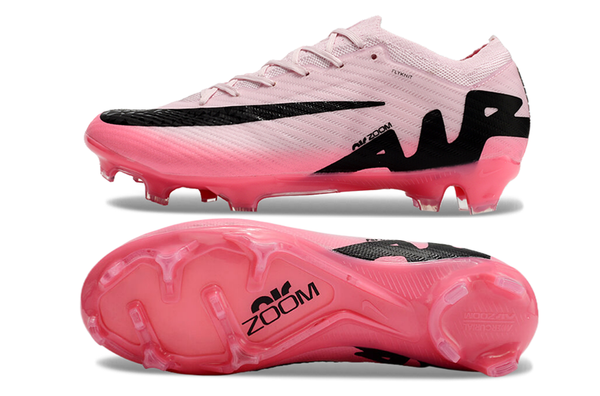 Chuteira Campo Nike Air Zoom Mercurial Vapor 15 Elite Fg Rosa e Preto Mad Brilliance - Pack