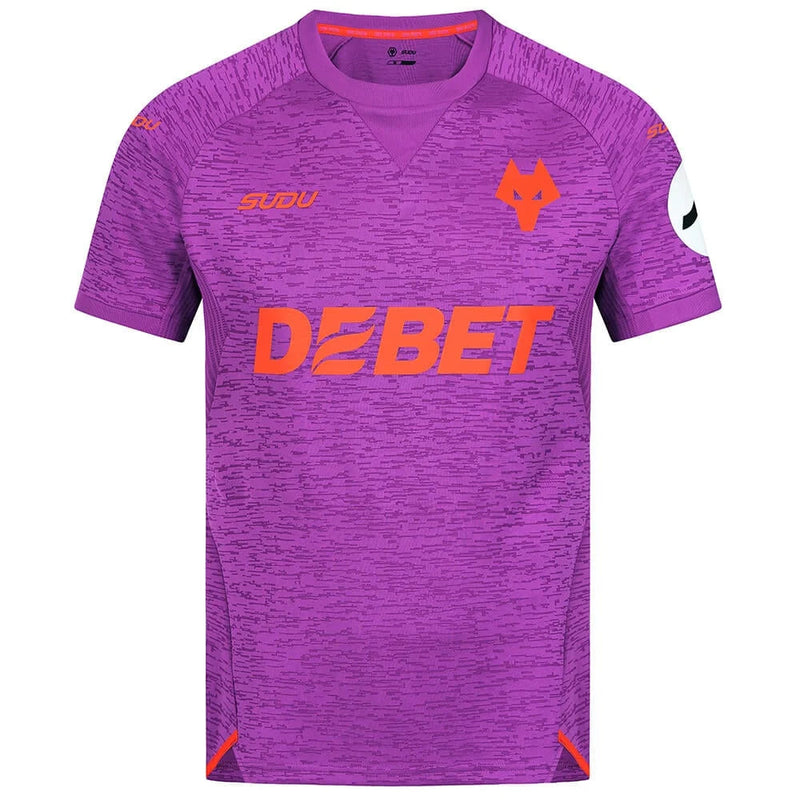 Camisa Wolverhampton Third 24/25 - Torcedor Rosa