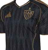 Camisa Atletico Mineiro Terceira 25/26 - Jogo 3 Preta e Dourada