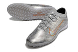 Chuteira Society Nike Air Zoom Mercurial Superfly 9 Tf Elite Prateada Disruption - Pack