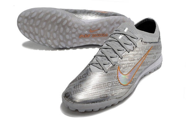 Chuteira Society Nike Air Zoom Mercurial Superfly 9 Tf Elite Prateada Disruption - Pack