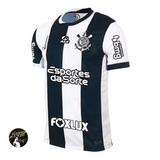 Camisa Corinthians Third 24/25 - Torcedor Preta e Branca Garro8