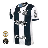 Camisa Corinthians Third 24/25 - Torcedor Preta e Branca Garro8