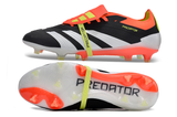 Chuteira Campo Adidas Predator Ft 30 Elite Fg Preta Laranja e Branco Solar Energy - Pack