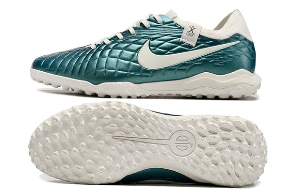 Chuteira Society Nike Tiempo Legend 10 Pro Tf Verde - Emerald
