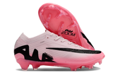 Chuteira Campo Nike Air Zoom Mercurial Vapor 15 Elite Fg Rosa e Preto Mad Brilliance - Pack