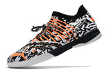 Chuteira Futsal Puma Future Z 1 3 Preto Branco e - Laranja