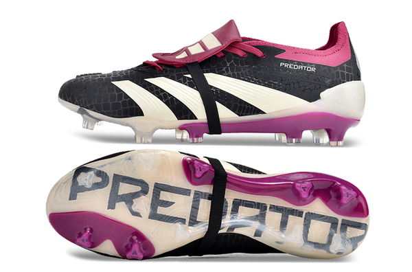 Chuteira Campo Adidas Predator Ft 30 Elite Fg Preta e - Roxa