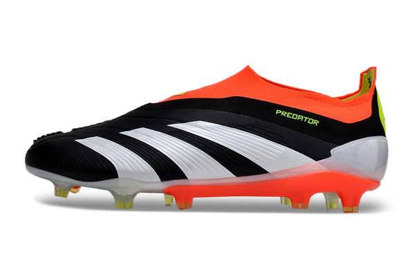 Chuteira Campo Adidas Predator Ll Elite Fg Preta Laranja e Branco Solar - Energy