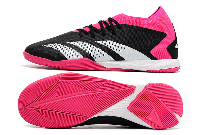 Chuteira Futsal Adidas Predator Accuracy 1 Rosa e - Preta