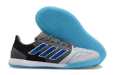 Chuteira Futsal Adidas Competition Top Ic Cinza Azul e - Branco