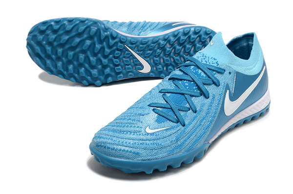 Chuteira Society Nike Phantom Gx 2 Elite Tf Azul Mad Ambition - Pack