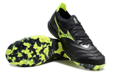Chuteira Society Mizuno Morelia Neo Sala Tf Preta e Verde