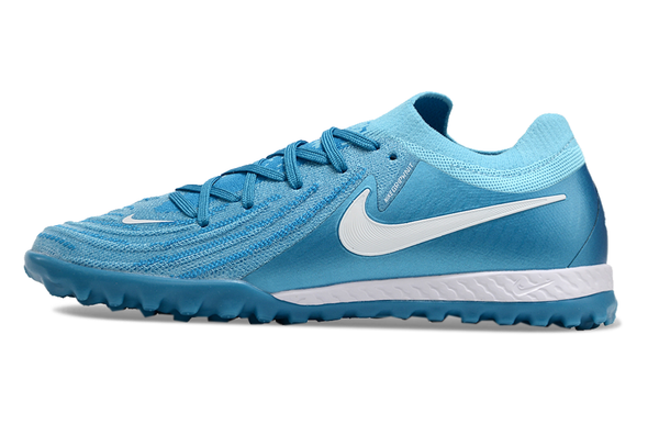 Chuteira Society Nike Phantom Gx 2 Elite Tf Azul Mad Ambition - Pack