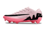 Chuteira Campo Nike Air Zoom Mercurial Vapor 15 Elite Fg Rosa e Preto Mad Brilliance - Pack
