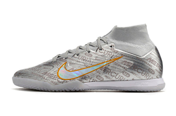 Chuteira Futsal Nike Air Zoom Mercurial Superfly 9 Ic Elite Prateada Disruption - Pack