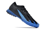 Chuteira Society Adidas X Crazyfast 1 Tf Preta e Azul - Bugatti