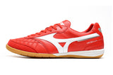 Chuteira Futsal Mizuno Morelia Sala Ic Vermelha e Branca