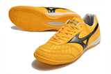 Chuteira Futsal Mizuno Morelia Sala Ic Amarela e Preta