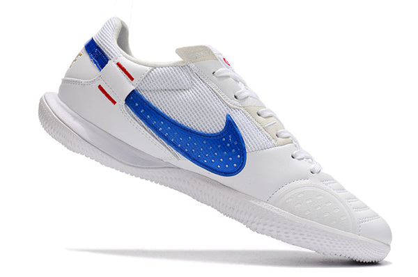 Chuteira Futsal Nike Streetgato Ic Branco e - Azul