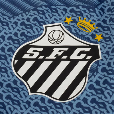 Camisa Santos Pré Jogo 24/25 - Torcedor Azul