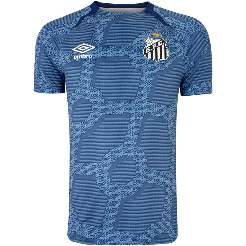 Camisa Santos Pré Jogo 24/25 - Torcedor Azul