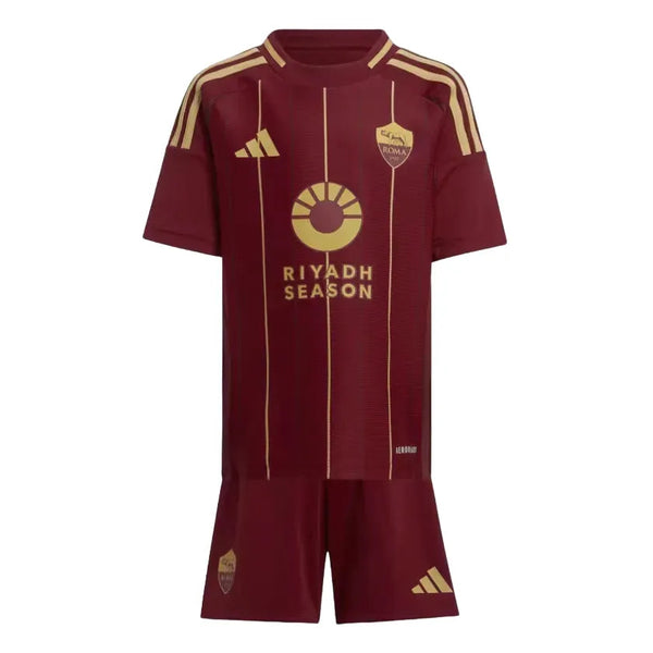 Conjunto Infantil Roma I 23/24 - Vermelho