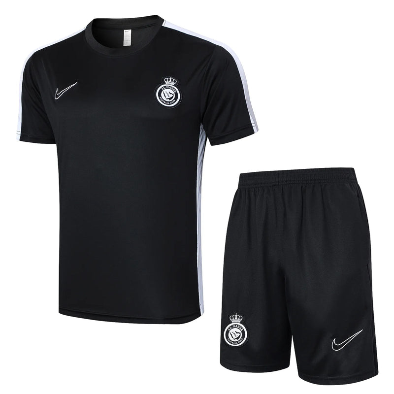 Conjunto Al Nassr Treino 24/25 - Preta
