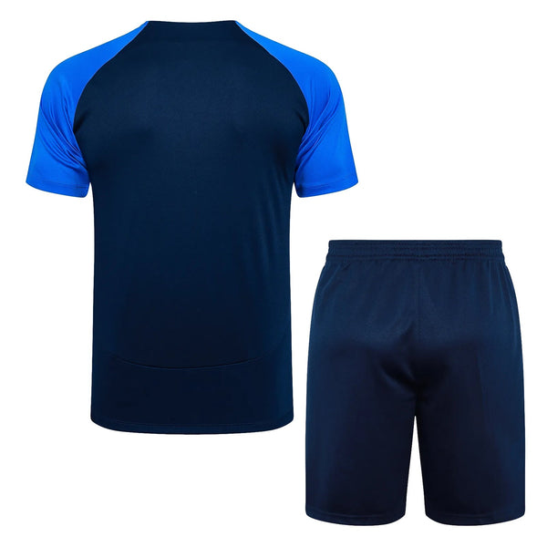 Conjunto Al Nassr Treino 24/25 Azul - Escuro