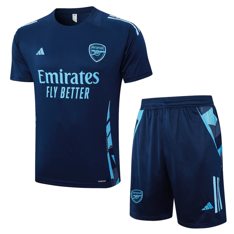 Conjunto Arsenal Treino 24/25 Azul - Escuro