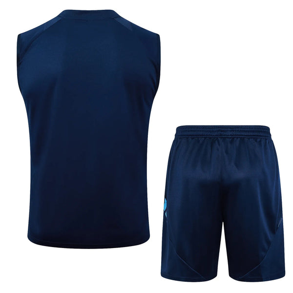 Conjunto Arsenal Treino Regata 24/25 Azul - Escuro