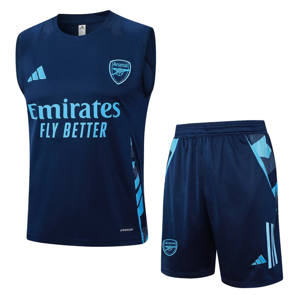 Conjunto Arsenal Treino Regata 24/25 Azul - Escuro