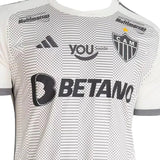 Camisa Atletico Mineiro Away 24/25 - Torcedor Branca Patrocinio