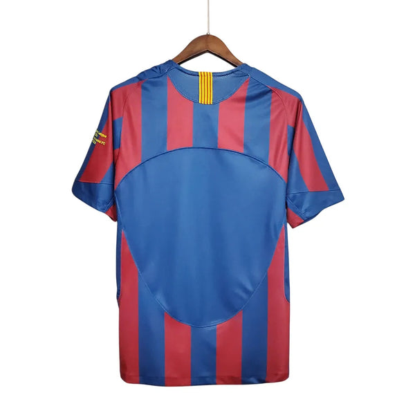 Camisa Barcelona 05/06 - Retro Nike Azul e Vermelha