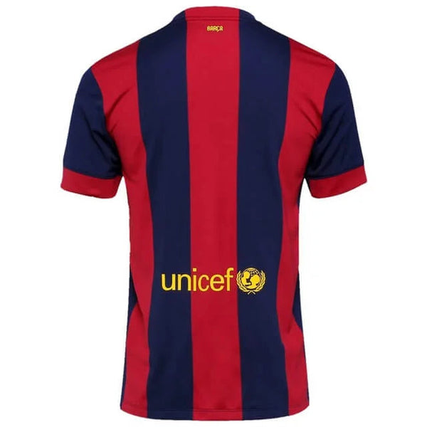 Camisa Barcelona Home 14/15 - Retro Azul e Vermelha