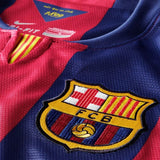 Camisa Barcelona Home 14/15 - Retro Azul e Vermelha