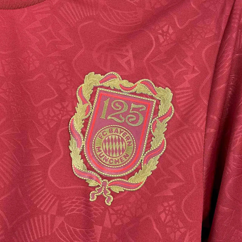 Camisa Bayern de Munique 125 Anos 25/26 - Torcedor Vermelha