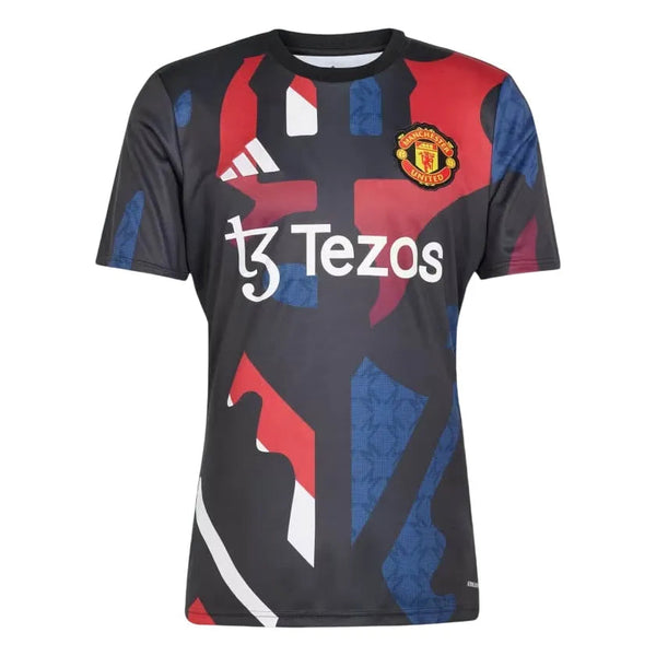 Camisa Manchester United Pre Jogo - Torcedor Preta