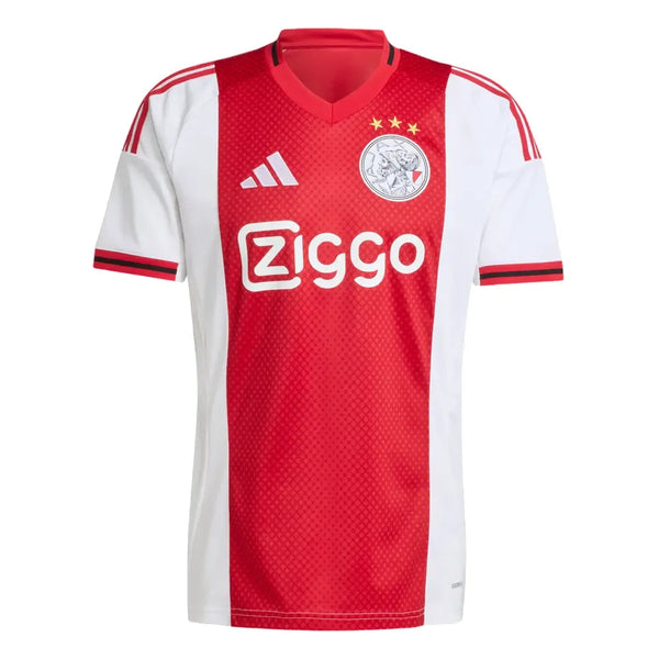 Camisa Ajax Home 25/26 Branca e - Torcedor Vermelha