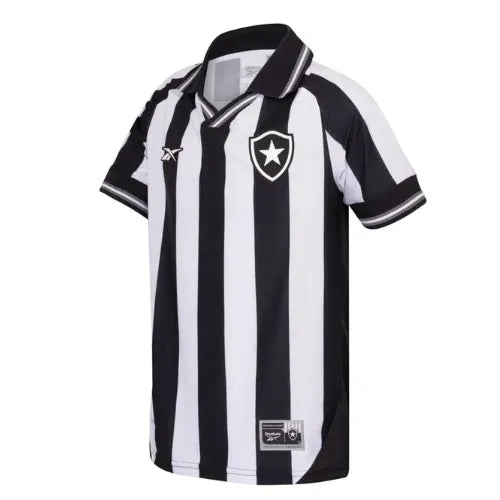 Camisa Botafogo Home 25/26 - Torcedor Preta e Branca