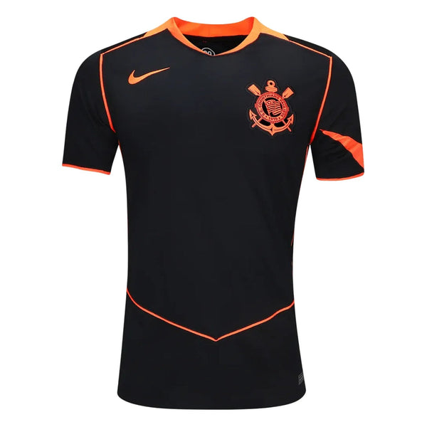 Camisa Corinthians Terceira 25/26 - Preta e Laranja