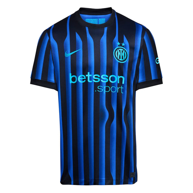 Camisa Inter de Milao Home 25/26 Azul e - Torcedor Preta
