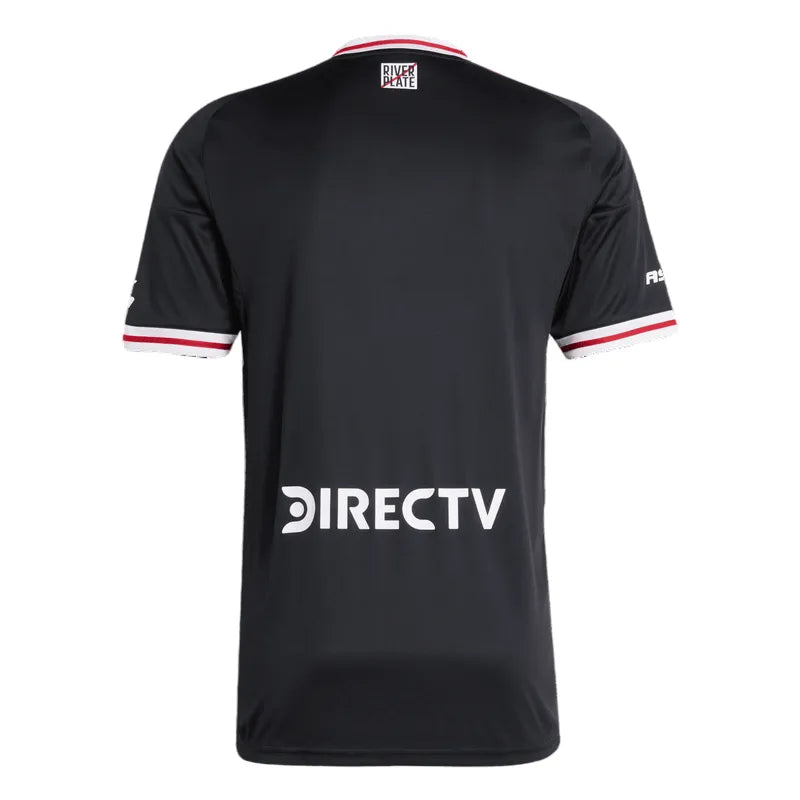 Camisa River Plate Away 25/26 Preta e - Torcedor Vermelha