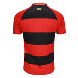 Camisa Sport Home 25/26 - Torcedor Vermelha e Preta