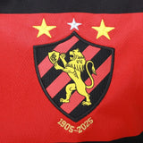 Camisa Sport Home 25/26 - Torcedor Vermelha e Preta